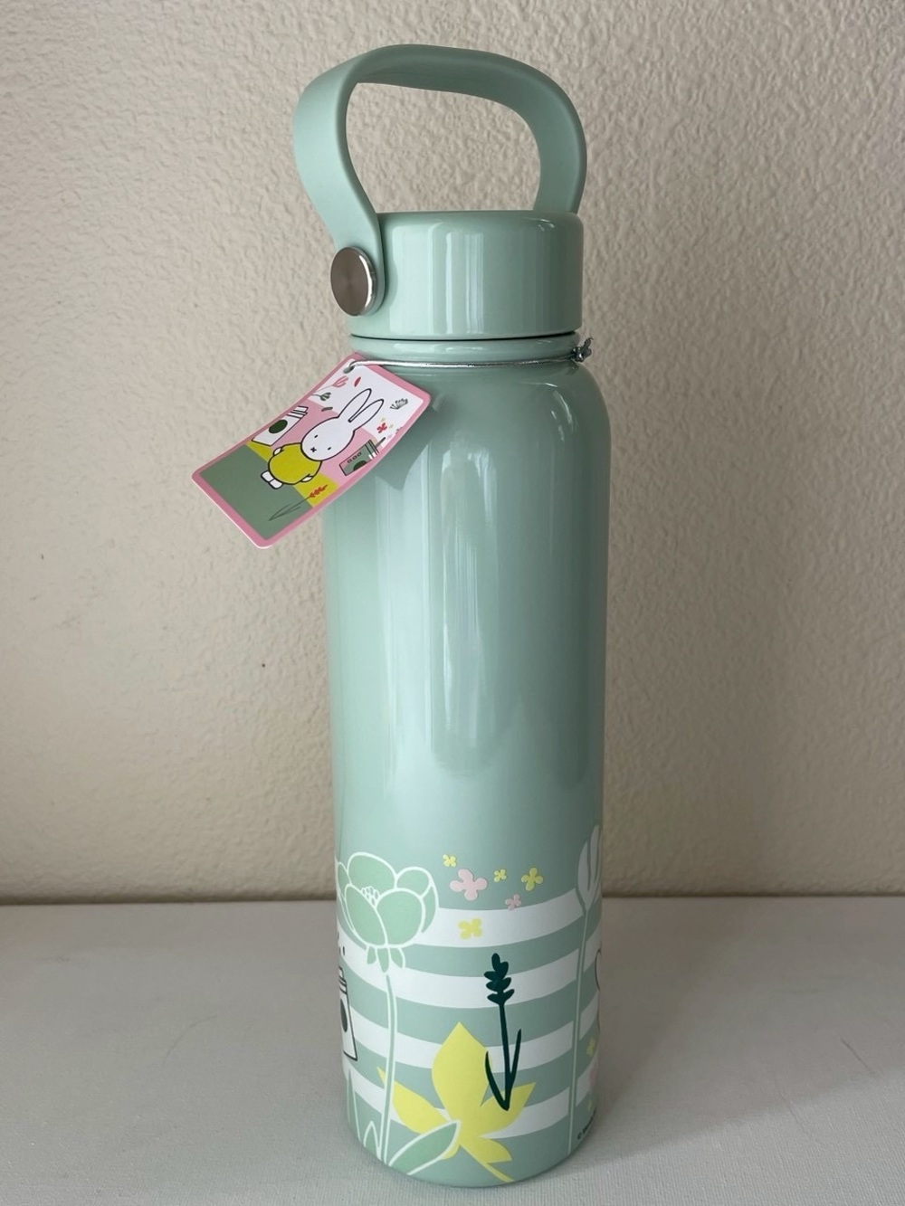STARBUCKS x MIFFY Stainless Water hot cold Bottle 27oz  Summer 2026 with handle - Picture 4 of 7